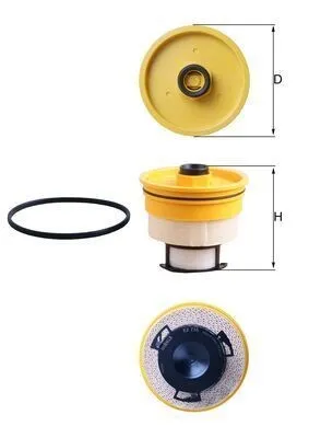 Bränslefilter MAHLE KX 716D