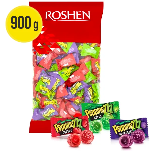 Peppinezzz Sour Filled Candies Storpack – 5,4 g