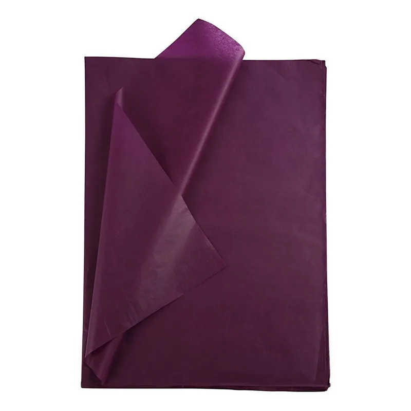 Silkespapper Bordeaux – 25 ark