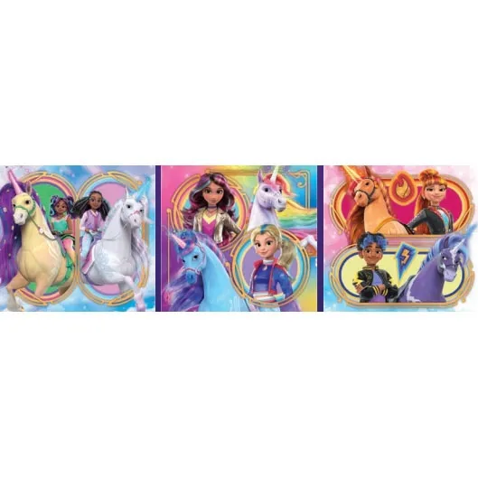 Clementoni Unicorn Academy Pussel 3×48