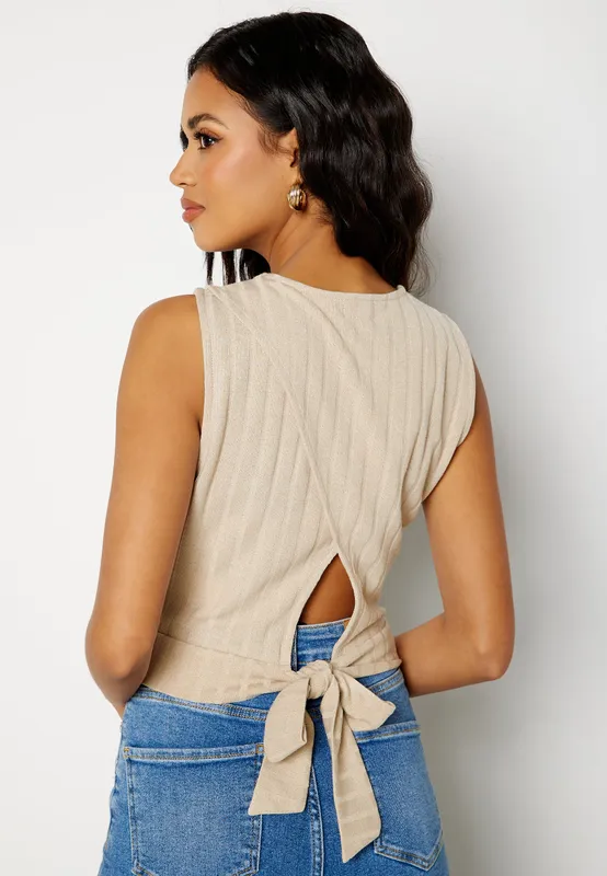 Luisa tie back top