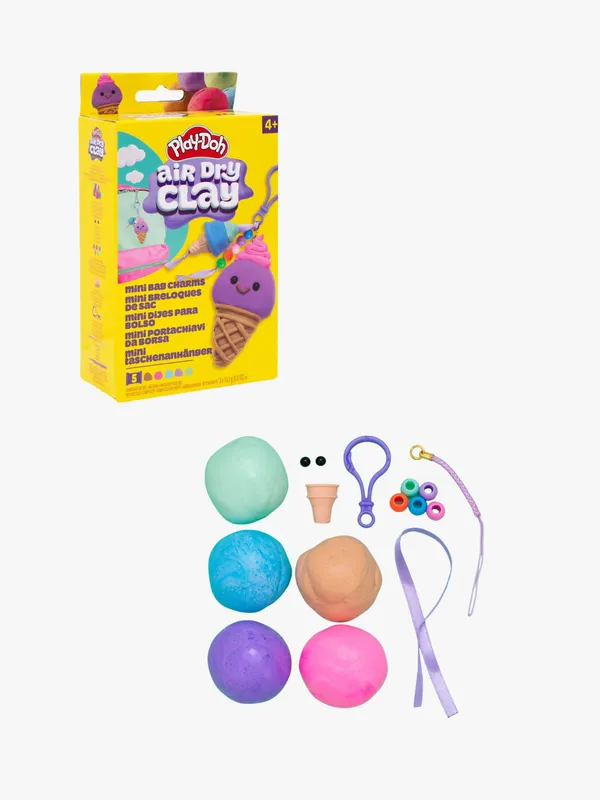 Play-Doh Air Dry Clay Pysselset Berlocker Glass