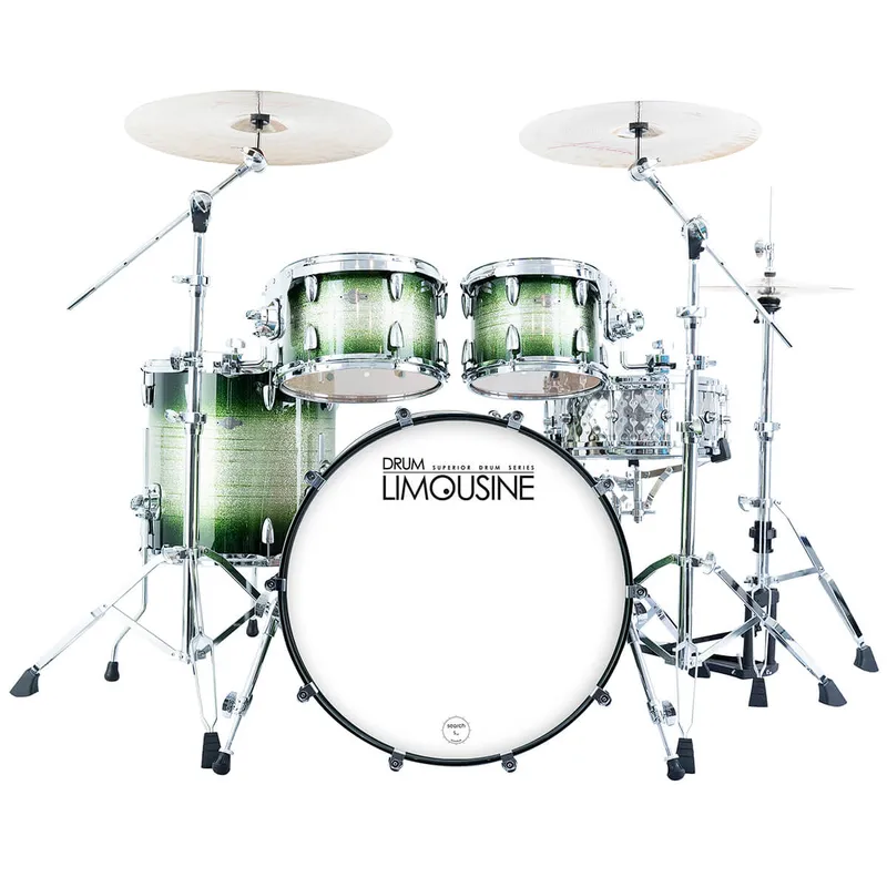 Drum Limousine Superior 22 GS trumset green fade