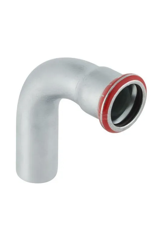 Geberit 1551085 Böj 90°, 1 muff, pressmuff x spetsände 12 x 12 mm