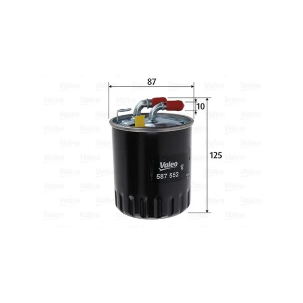 Bränslefilter VALEO 587552