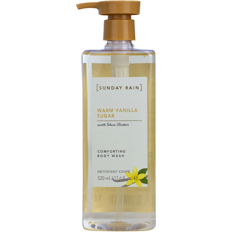 Sunday Rain Body Wash Warm Vanilla Sugar 520 ml