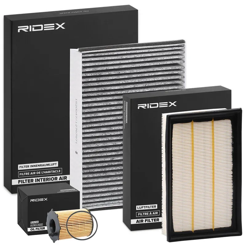 RIDEX 4055F3080 Filtersats