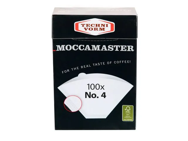 Pappersfilter för Moccamaster Nr.4 kaffebryggare