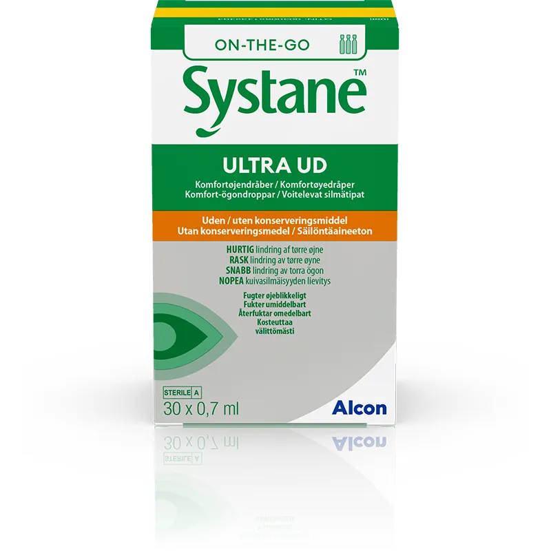 Systane Ultra utan konserveringsmedel endospipetter 30 x 0,7 ml