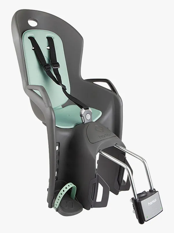 Hamax Cykelsits Rack Mount, Dark Grey/Green