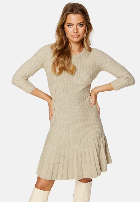 Sachin 3/4 Skater Knit Dress (#6387)