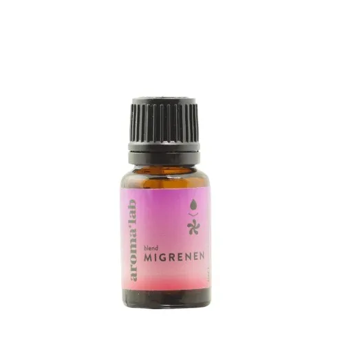 AromaLab – Migränblandning av naturliga eteriska oljor, 10 ml
