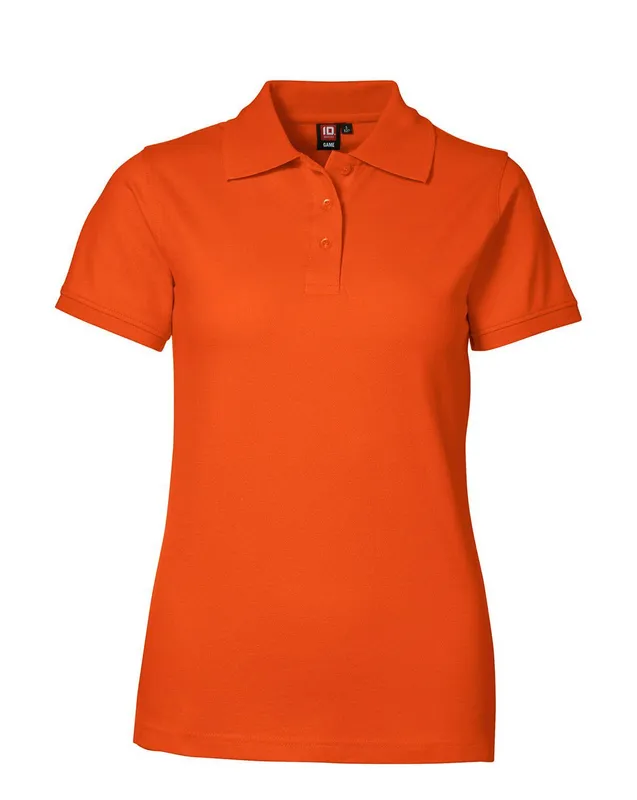 ID Feminin Stretch Polo Orange (#2282)