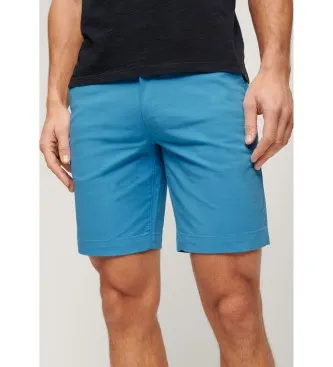 Superdry för män. M7110422A Cargo shorts Core blå (30), Casual, Bomull