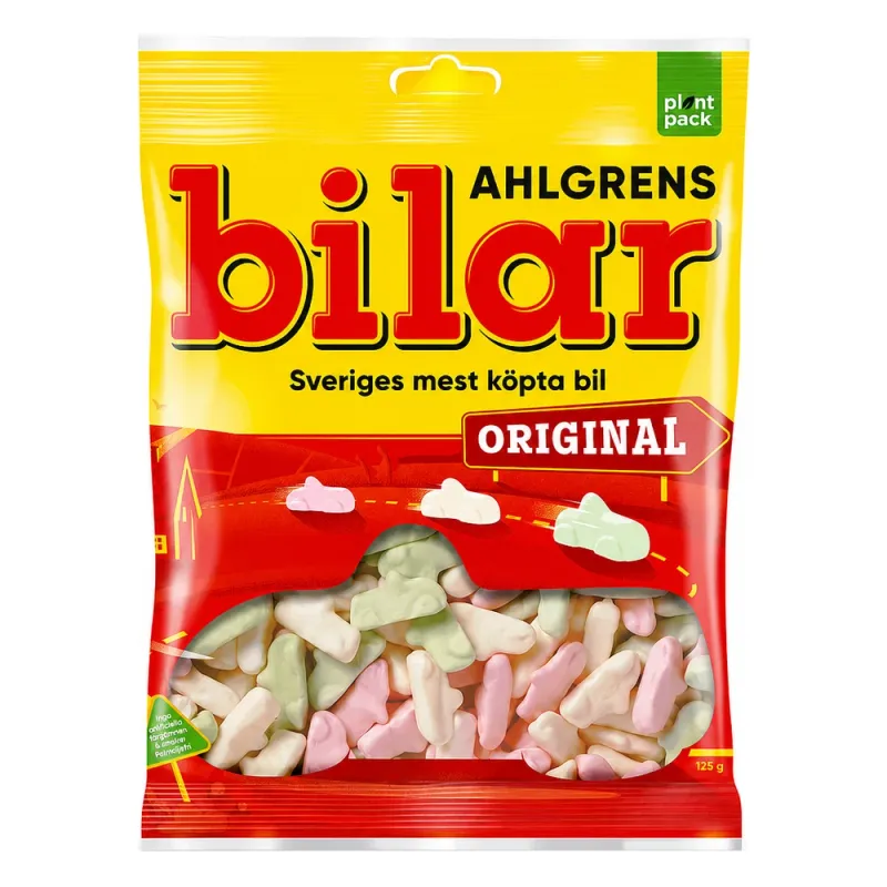 Ahlgrens Bilar original 125g Cloetta