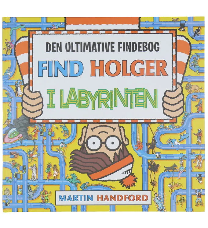 Hitta Holger i labyrinten | Martin Handford | Språk: Danska