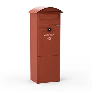 Paketpostlåda Lovisa Ljusgrå - NCS S 2500-N