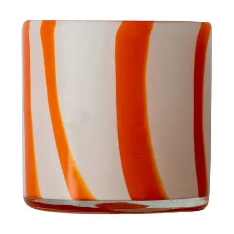 Byon Calore ljuslykta XS Ø10 cm Orange-white