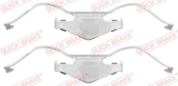 Monteringssats, bromsbelägg QUICK BRAKE 109-1297