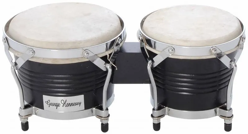 George Hennesey JBJD-105B-BK bongotrummor svart