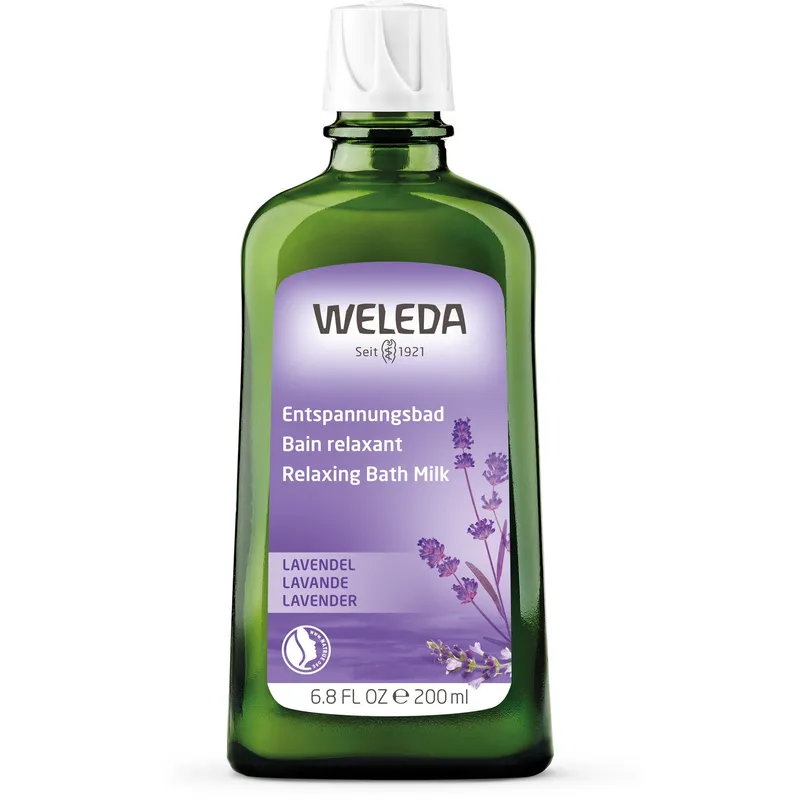 Weleda Lavender Relaxing Bath Milk – 200 ml