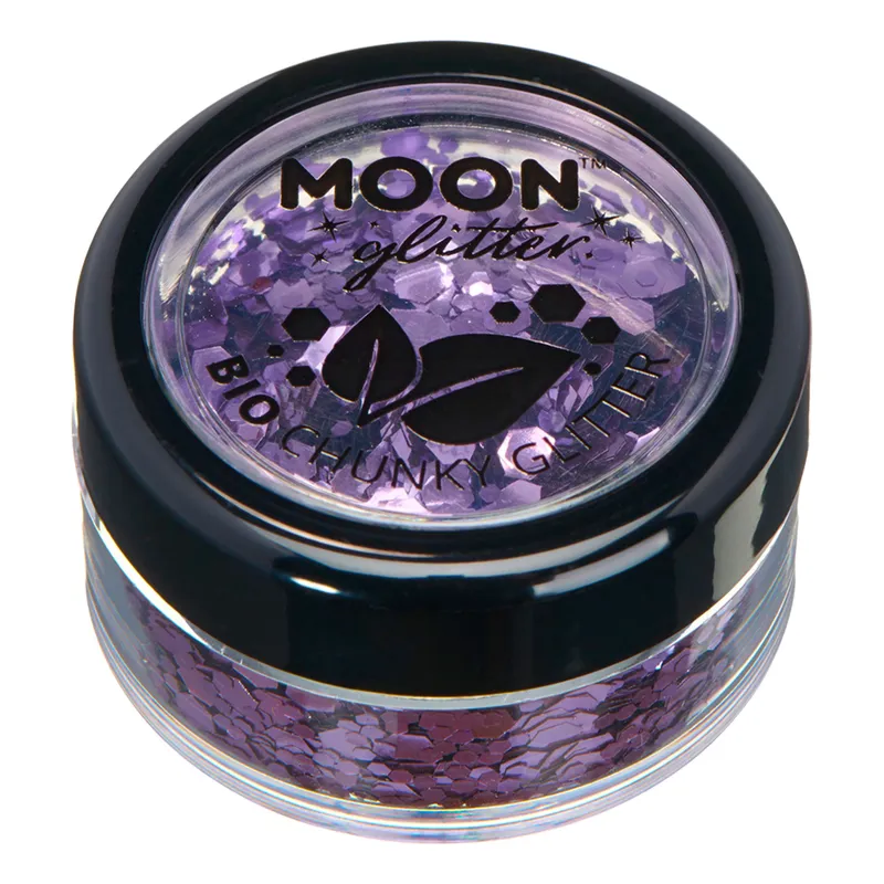 Moon Creations Bio Chunky Glitter – Lila