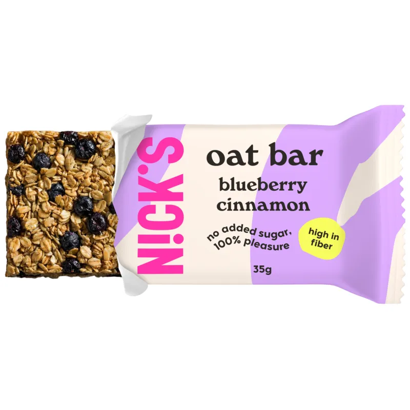 NICKS Oat bar blueberry cinnamon 35 G