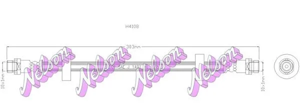 Bromsslang KAWE H4108