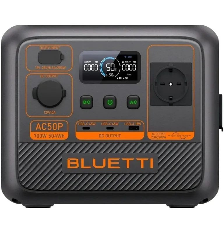 BLUETTI AC50P - Portable Power Station - 504Wh