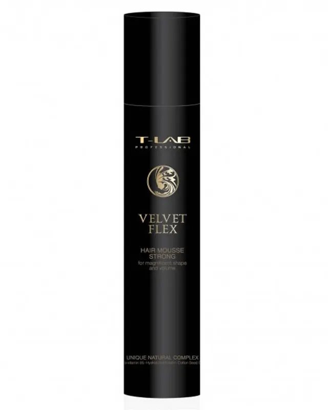 T-Lab Velvet Flex Hair Mousse Strong 300 ml