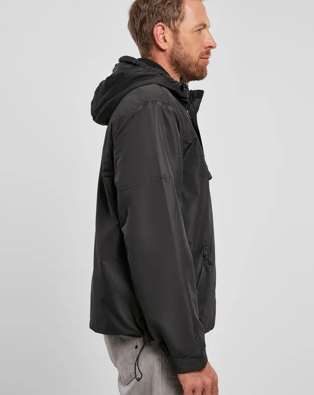 Brandit Vindjacka Anorak Svart (#2414)