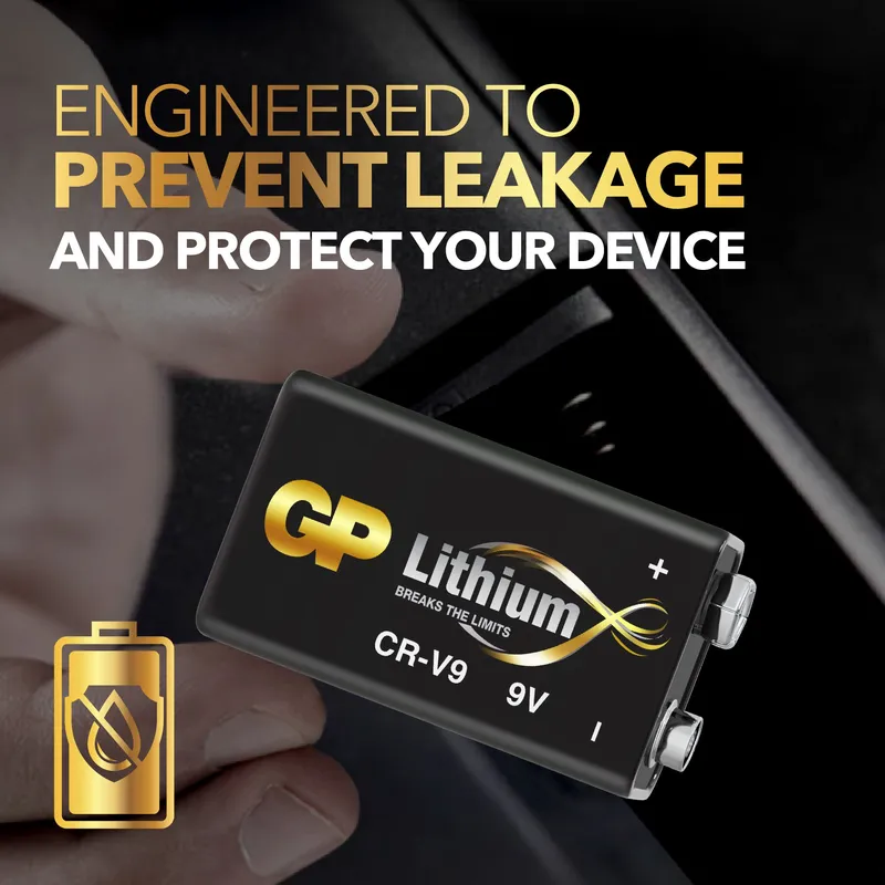 GP Batteries 9V lithiumbatteri CRV9SD-2U1, 1-pack