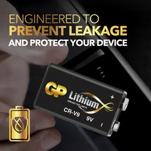 GP Batteries 9V lithiumbatteri CRV9SD-2U1, 1-pack