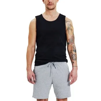 Bread and Boxers Pyjama Short Grå ekologisk bomull Medium Herr