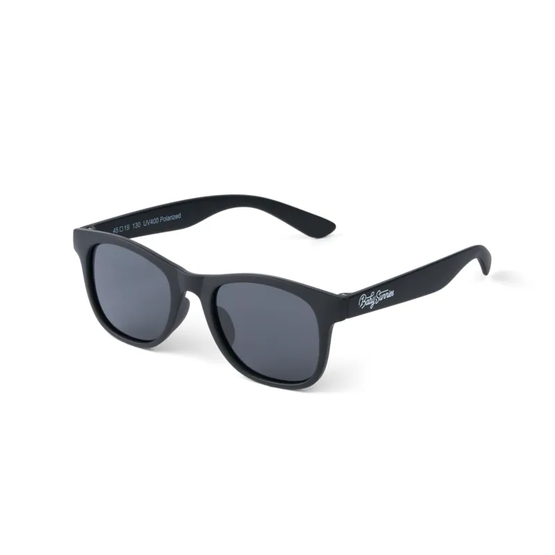 Baby Sunnies Kids Sunglasses Black 3-8 år