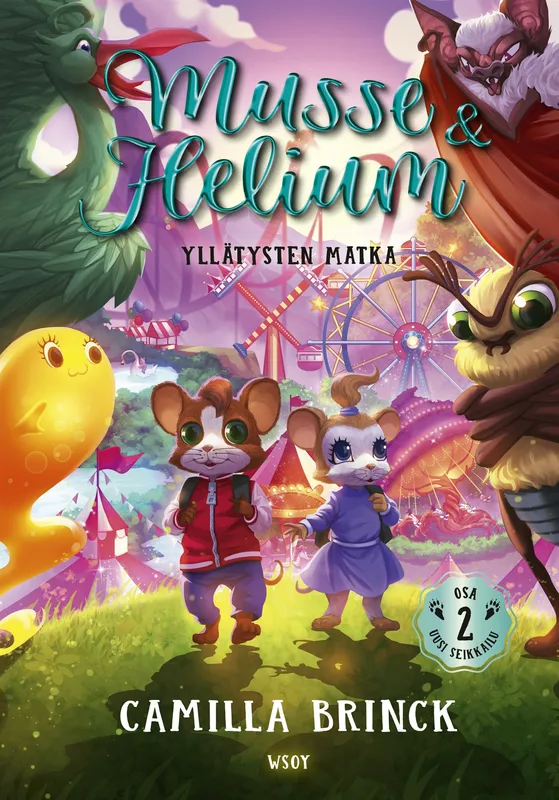Musse ja Helium Uusi seikkailu 2: Yllätysten matka, E-bok