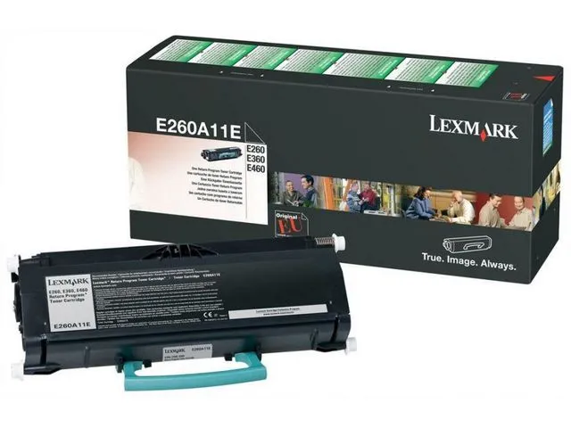 Lexmark Toner Svart 3.5k - E360/e460 Return