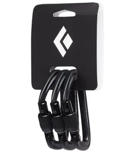 Black Diamond HotForge Screwgate 3 Pack Black