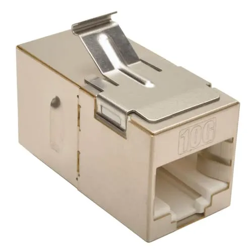 Eaton Shielded Cat6a Keystone Coupler Snap-in
