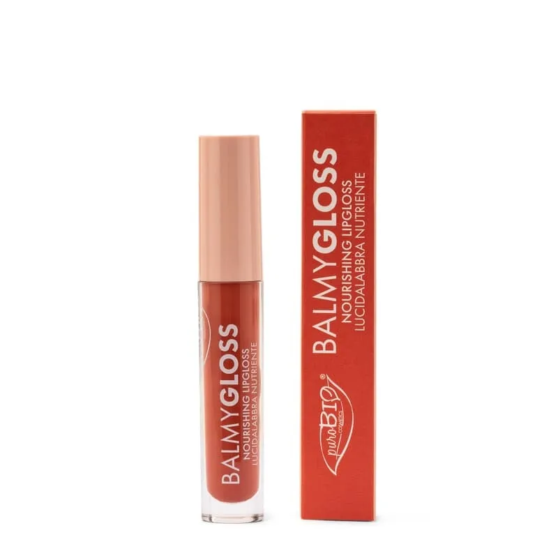 puroBIO Lipgloss Fluid Balmygloss 01 Peach Nude 4 ml