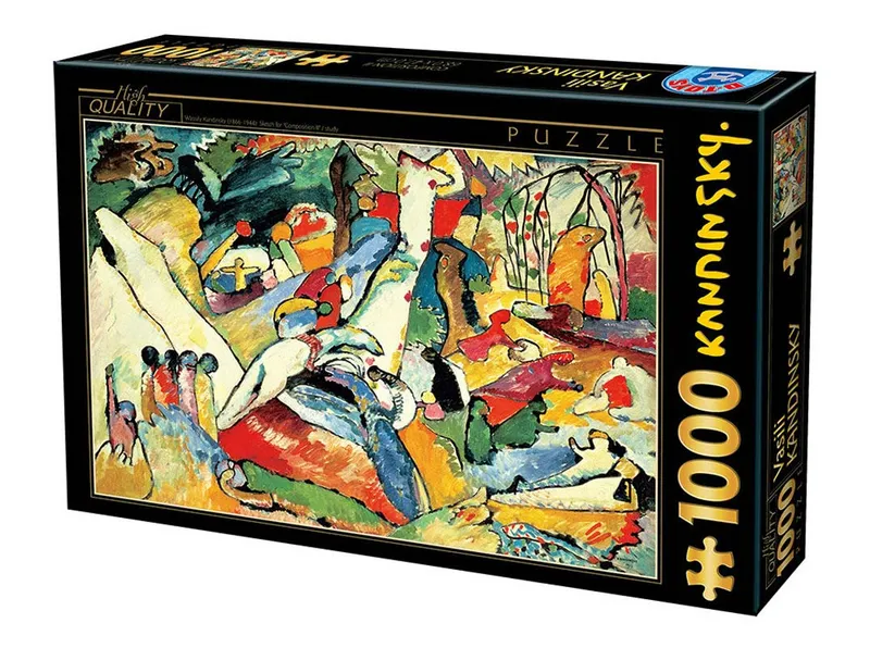 DToys Pussel – Kandinsky: Composition II 1000 bitar
