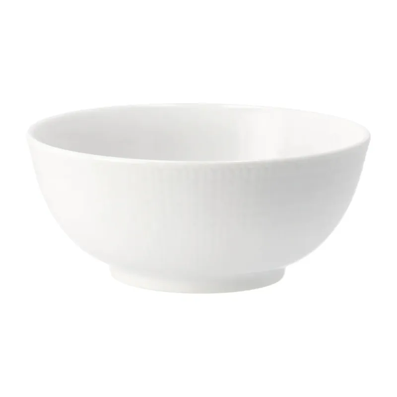 Rörstrand - Swedish Grace - Snö - Sopp / Taco skål 60 cl Design Louise Adelborg