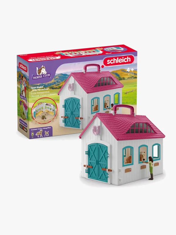 Horse Club Öppet Stal "Lilla Hästskon" Schleich
