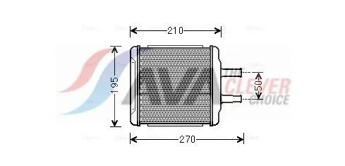 Värmepaket AVA COOLING SYSTEMS DWA6088