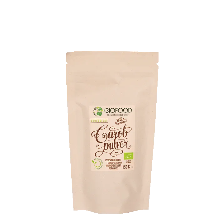 Carobpulver Ekologisk 150 g