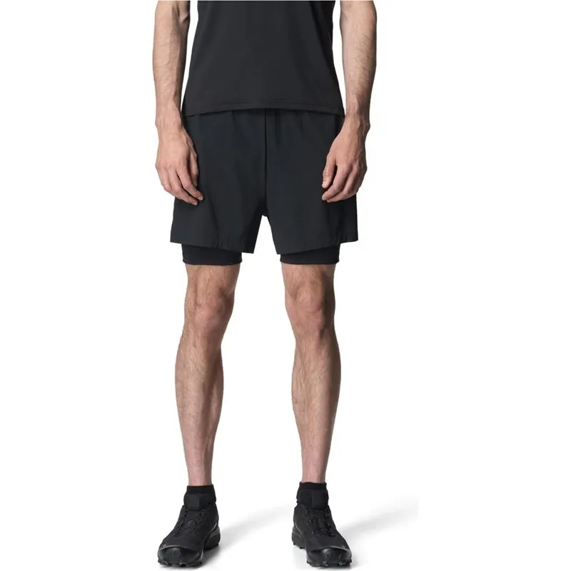 Houdini M’s Pace Trail Shorts True Black - XXL
