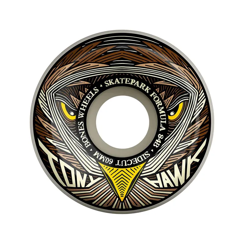 Bones Wheels Pro SPF Hawk Night 60 mm Sidecuts 84B 4 Pak