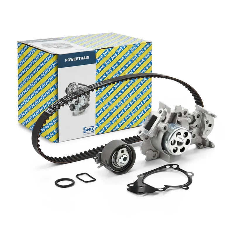 Kamremssats med vattenpump SNR KDP455.460