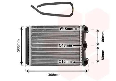 Värmepaket VAN WEZEL 30006102