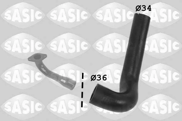 Laddluftslang SASIC 3336269